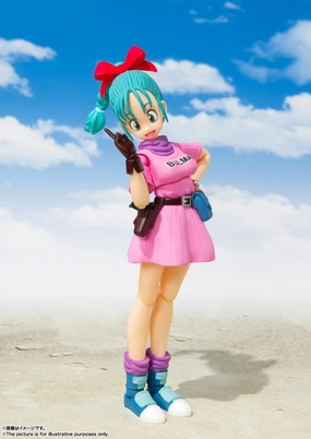 S.H. Figuarts Dragon Ball Bulma Adventure Begins Ver. Action Figure Superhero Creation Posable Model