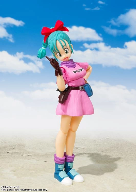 S.H. Figuarts Dragon Ball Bulma Adventure Begins Ver. Action Figure Superhero Creation Posable Model