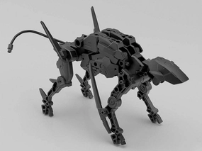Vinyl Toy Bandai 30 Minutes Missions 30MM EV-10 1/144 Extended Armament Vehicle (Dog Mecha Ver.) Model Kit