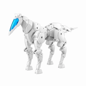 Bandai 30 Minutes Missions 30MM EV-17 Extended Armament Vehicle Horse Mecha Ver. (White) Model Kit Premium Collectible Plastic Model