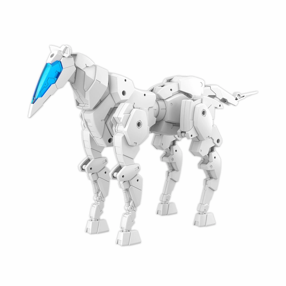 Bandai 30 Minutes Missions 30MM EV-17 Extended Armament Vehicle Horse Mecha Ver. (White) Model Kit Premium Collectible Plastic Model