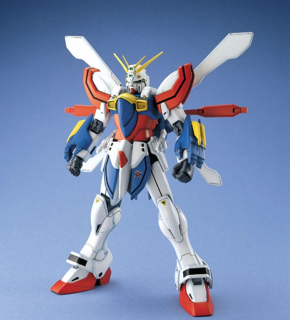 PVC Statue 3D printed Gundam 1/100 MG G-Gundam GF13-0317NJII God Burning Gundam Neo Japan Model Kit