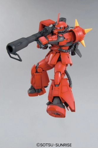 Cute Collectible Premium Model Gundam 1/100 MG Gundam 0079 MS-06R-2 Zaku High Mobility Type (Johnny Ridden) 2.0 Model Kit