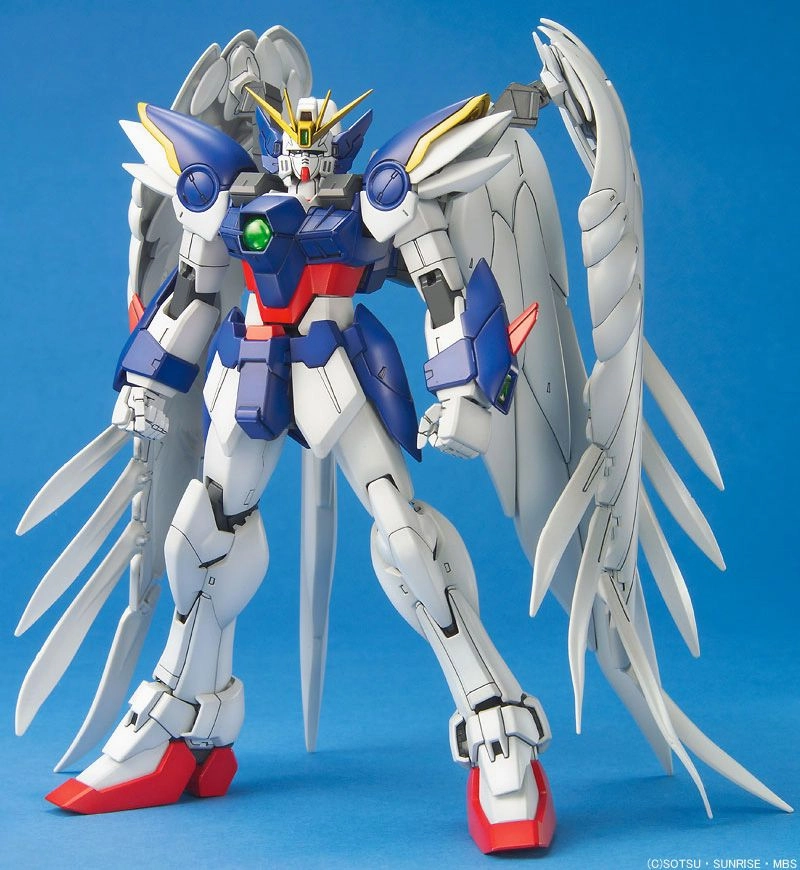 Gundam 1/100 MG Gundam Wing Endless Waltz XXXG-00W0 Wing Gundam Zero EW (Wing Zero Custom) Model Kit Timeless Treasure Beginner Friendly