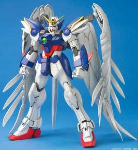 Gundam 1/100 MG Gundam Wing Endless Waltz XXXG-00W0 Wing Gundam Zero EW (Wing Zero Custom) Model Kit Timeless Treasure Beginner Friendly