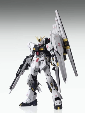 Gundam 1/100 MG RX-93 Char's Counter Attack Nu Gundam Ver. Ka Mobile Suit Model Kit Small Space