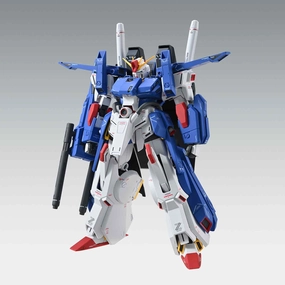 Twitch Channel Teen Bedroom Gundam 1/100 MG ZZ Gundam FA-010S Full Armor ZZ Gundam Ver. Ka Model Kit