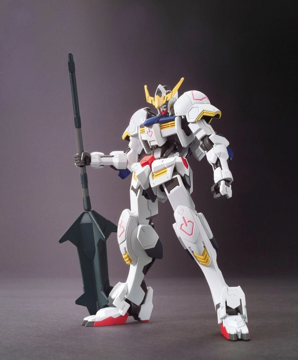 Gundam 1/144 HG IBO #001 ASW-G-08 Gundam Barbatos Model Kit She Shed Battery operated
