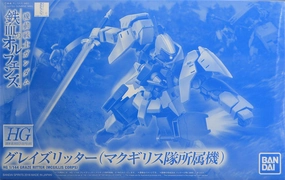 Gundam 1/144 HG IBO Graze Ritter (McGillis Corps) Iron Blooded Orphans Model Kit Exclusive Desk Decor