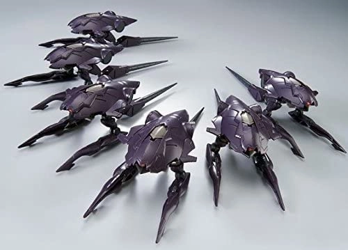 Cute Collectible Gundam 1/144 HG IBO Pluma Set (Invasion of Chryse) Set of 6 Iron Blooded Orphans Model Kit Exclusive