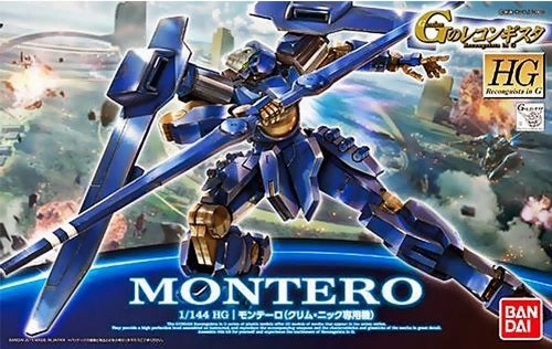 Gundam 1/144 HG Reconguista G #03 Montero Klim Nick Custom Model Kit Deity Statue