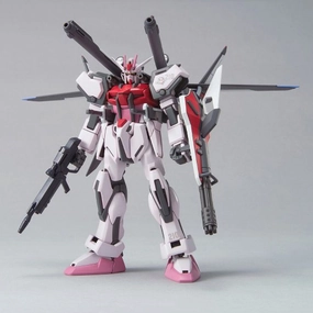 Gundam 1/144 HG Seed MSV #01 MBF-02 Strike Rouge   IWSP Model Kit Display Toy