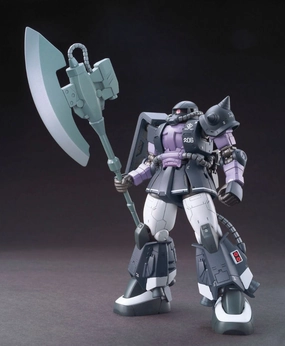 Wholesale Price Gundam 1/144 HG The Origin #005  MS-06R-1A Zaku II High Mobility Type (Ortega) Model Kit