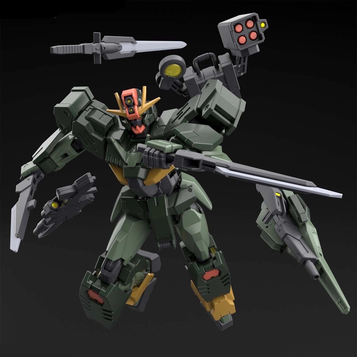 Eco Friendly Impressionist Art Gundam 1/144 HGBB #05 Breaker Battlogue GNT-0000SDV Gundam 00 Command Qan[T] Model Kit