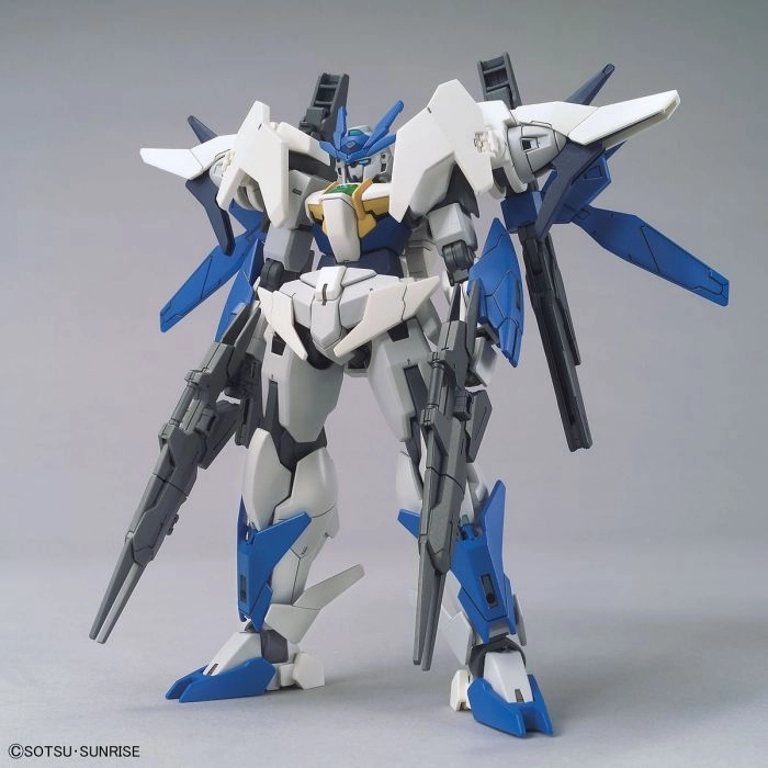 Gundam 1/144 HGBD:R #039 GN-0000DVR/SM Gundam 00 Sky Moebius Model Kit Rustic style Influencer Pick
