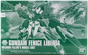 Gundam 1/144 HGBF Gundam Build Fighters Gundam Fenice Liberta Ricardo Fellini's Mobile Suit Model Kit Exclusive Greek Statue
