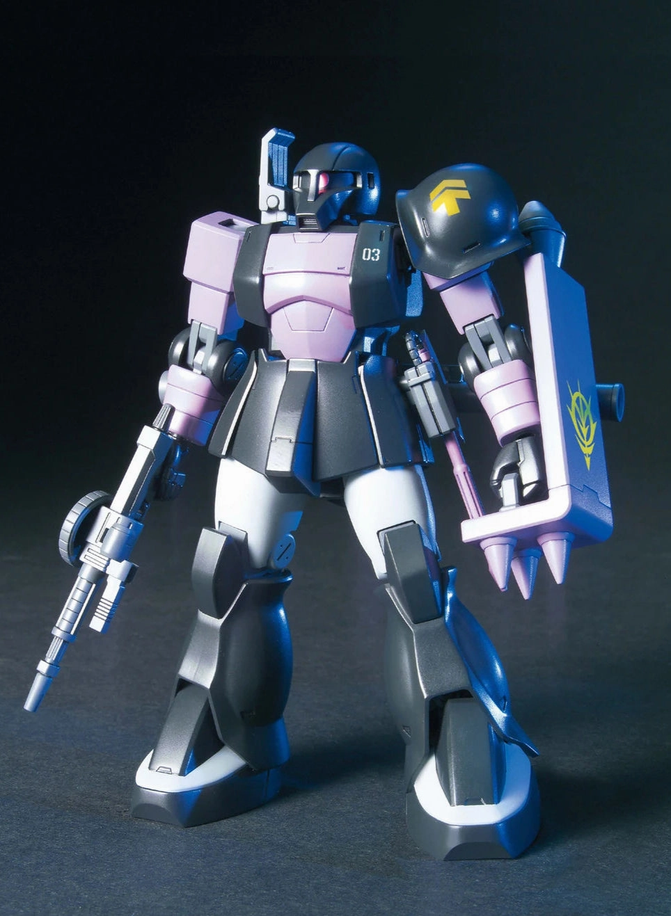 Gundam 1/144 HGUC #068 MSV MS-05B Zaku I (Black Tri-Stars) Model Kit Modular Design Engineering Toy