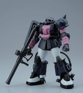 Alternate Costume Ball Joint Gundam 1/144 HGUC #151 MSV MS-06R-1A Zaku II (Black Tri-Stars Custom) Model Kit
