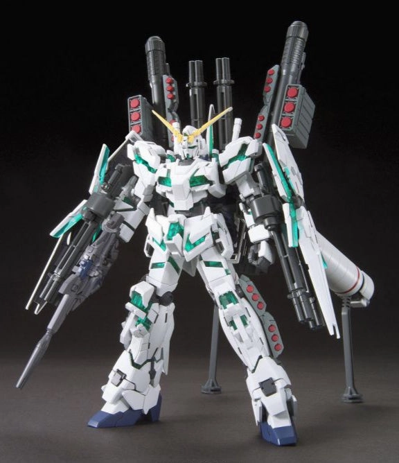 Gundam 1/144 HGUC #178 RX-0 Full Armor Unicorn Gundam (Destroy Mode) Model Kit All Season