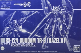 Gift Bundle Gundam 1/144 HGUC Advance of Zeta RX-124 Gundam TR-6 [Hazel II] Model Kit Exclusive
