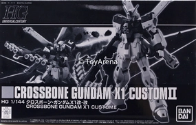 Ball Joint Craft Project Gundam 1/144 HGUC Crossbone Gundam X-I Custom II (Skullheart) Model Kit Premium Bandai Exclusive