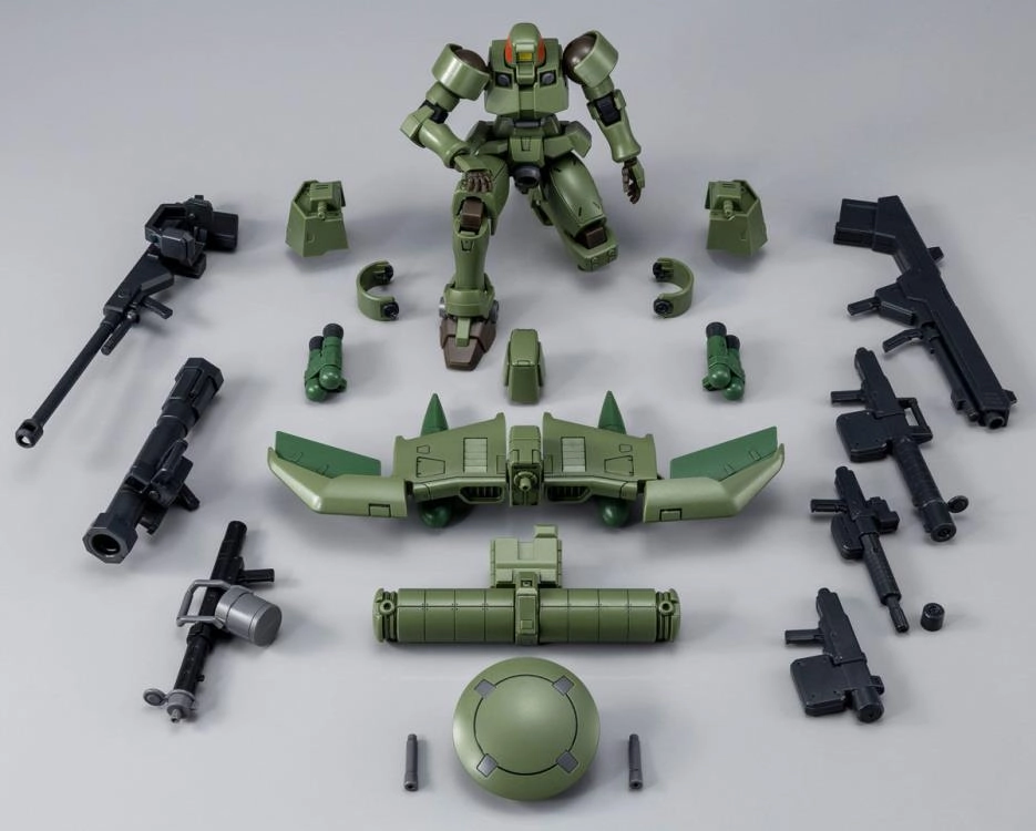 Robot Figure Ancient Sculpture Gundam 1/144 HGUC Gundam Wing Leo Full Weapon Set HGAC Model Kit Exclusive