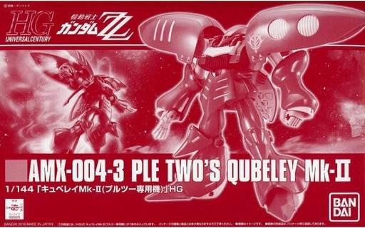 Gundam 1/144 HGUC Gundam ZZ AMX-004-3 Ple Two's Qubeley Mk-II Model Kit Exclusive Fantasy Statue