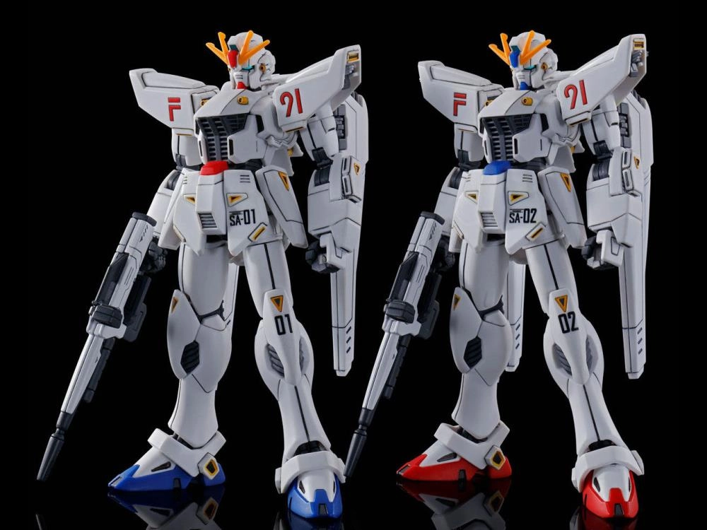 Creative Display Gundam 1/144 HGUC Universal Century F91 Gundam F91 Vital Unit 1 and 2 Model Kit Exclusive