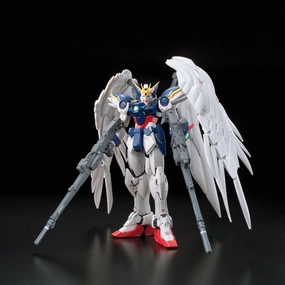 Social media Variant Paint Gundam 1/144 RG #17 Wing Endless Waltz XXXG-00W0 Wing Gundam Zero EW (Wing Zero Custom) Model Kit