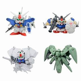 Gundam SD BB Senshi 0083 Stardust Memory Set of 4 Model Kits Teaching Aid