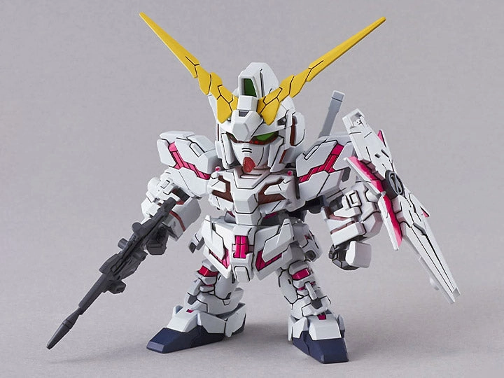 Gundam SD EX-Standard #005 RX-0 Unicorn Gundam (Destroy Mode) Model Kit Console Game Cute Animal