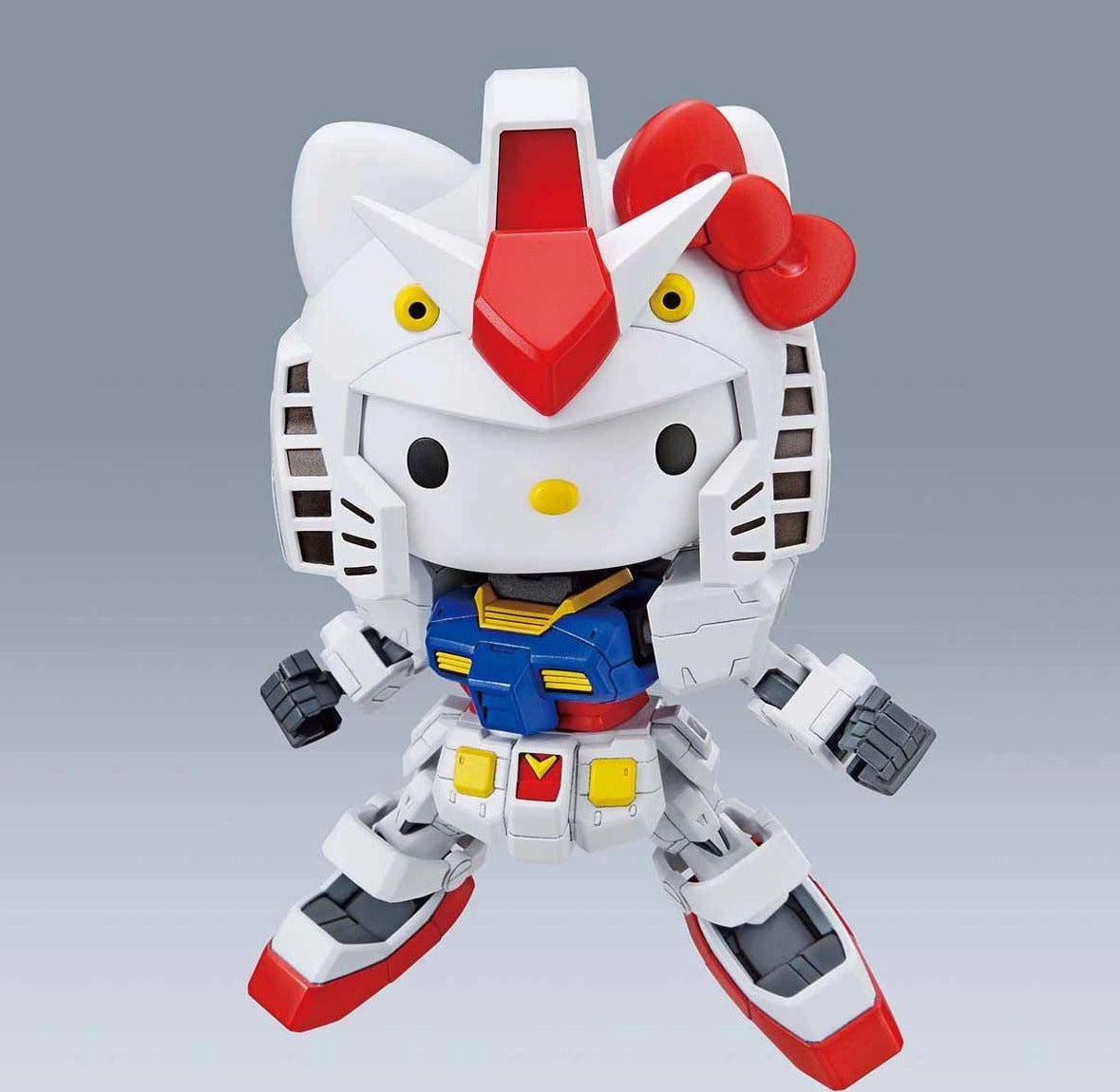 Gundam SD EX-Standard Hello Kitty and RX-78-2 Gundam Set Model Kit Military Figure
