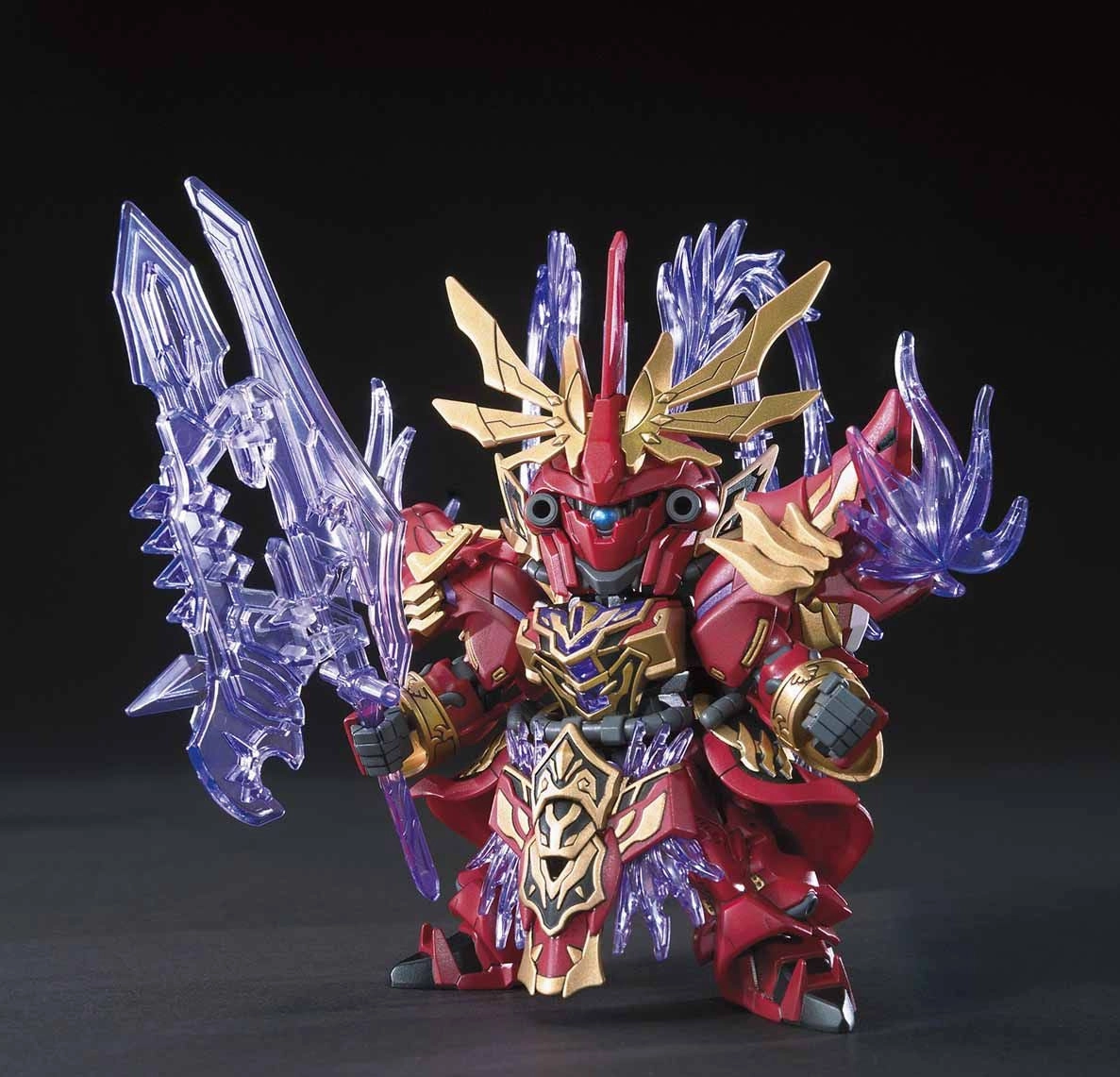 Gundam SDSS #08 Sangoku Soketsuden Lyu Bu Sinanju & Chituma (Red Hare) Model Kit Movie Toy Streaming Decor