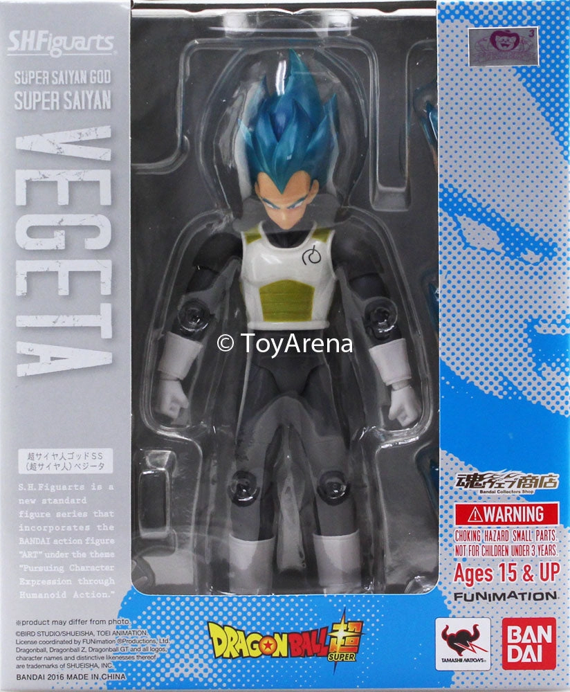 Lasting Value S.H. Figuarts Dragon Ball Z Resurrection of F Super Saiyan God Vegeta Action Figure