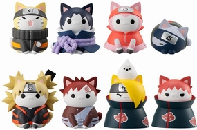 Megahouse Naruto Nyaruto! Battle with Akatsuki Trading Figures Box Set of 8 Fantasy Quest