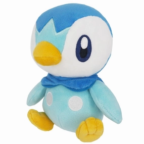 Hidden Find Series Limited Drop Display "Pokemon" Allstar Collection Plush PP89 Piplup (S Size)