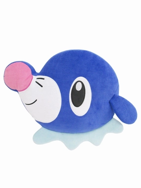 Exclusive Find Unboxing Surprise Drop Display "Pokemon" Mochifuwa Cushion PZ21 Popplio Face