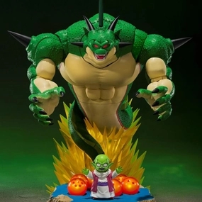 S.H. Figuarts Dragon Ball Z Porunga and Dende Luminous Dragon Ball Set Action Figure Modern Icon