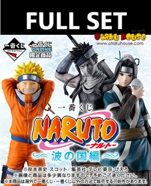 Economic Lesson User Delight Ichiban Kuji - Naruto - The Land of The Waves (Full Set of 80)