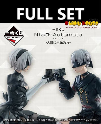 Restaurant Kit Regulation Comply Ichiban Kuji - NieR:Automata Ver1.1a - For The Glory Of Mankind (Full Set of 80) <br>[Pre-Order]