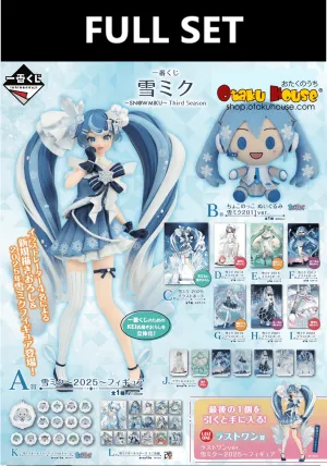 Card game Ichiban Kuji - Snow Miku 3rd Season (Full Set of 80)