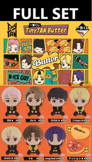 Ichiban Kuji - TinyTan Butter (FULL SET OF 70) Benchmark Set Target Achievement