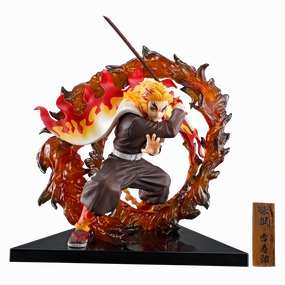 People Model Cute Collectible Ichiban Kuji "Demon Slayer: Kimetsu no Yaiba" ~Reimeini Yaiba wo Mote~ B Prize Rengoku Kyoujurou