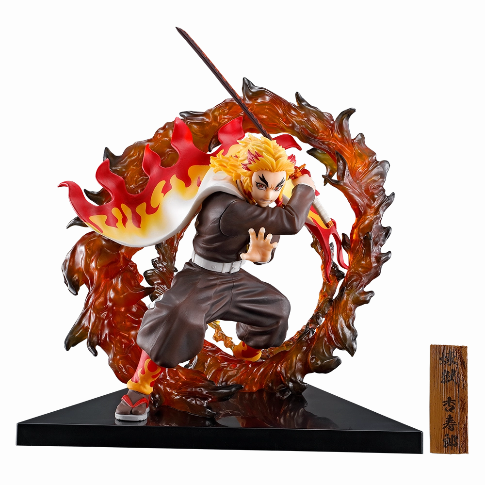 People Model Cute Collectible Ichiban Kuji "Demon Slayer: Kimetsu no Yaiba" ~Reimeini Yaiba wo Mote~ B Prize Rengoku Kyoujurou
