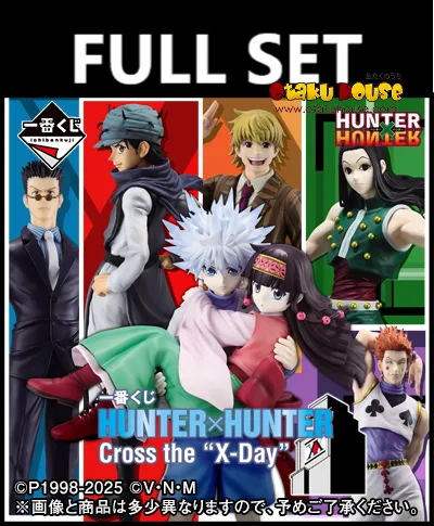 Ichiban Kuji - Hunter x Hunter Cross The X-Day (Full Set of 80) <br>[Pre-Order] Climate Stability Patience Teach