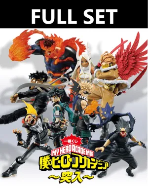 Banking Play Strategy Development Ichiban Kuji - My Hero Academia - Rushing (FULL SET OF 80)