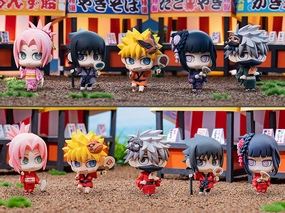highly recommended PVC Collection Petit Chara! Land Figures Naruto: Shippuden 10th Anniversary Ver. Trading Figures Box Set of 10