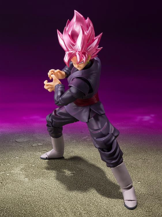 Mountain Animal Photo Opportunity S.H. Figuarts Dragon Ball Super Saiyan Rose Goku Black (Reissue) Action Figure