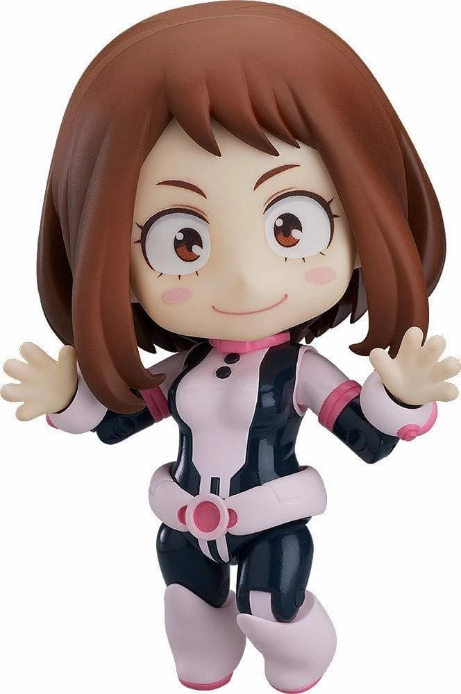 Poseable Figure Bookshelf Accent Boku no Hero Academia - Uraraka Ochaco - Nendoroid #1157 - Hero's Edition (Good Smile Company, Takara Tomy)