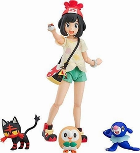 Figma (#371) Pocket Monsters Moon, Pocket Monsters Sun - Max Factory Grand Prize Vinyl Object